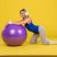 Гимнастический мяч PROFI-FIT, диаметр 75 см, антивзрыв