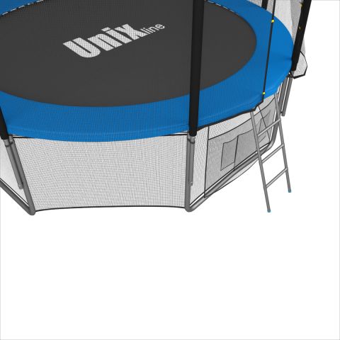 Батут Unix Line Classic 6 ft Outside (синий/зеленый)