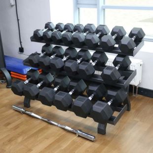 A15500 Стойка для гантелей (на 15 пар) TANGEN