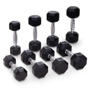 Гантельный ряд FitnesSport D-03 (1-10 кг)