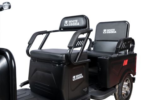 Электротрицикл WHITE SIBERIA SIBTRIKE MAX 2000W