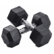 Гантельный ряд гексагональный FITNESSPORT от 2.5 до 25кг (10 пар)
