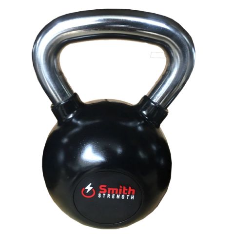 Стальная обрезиненная гиря Smith DB087-20 со стальной рукояткой, Размер: 20кг