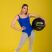 Медицинбол набивной (Wallball) PROFI-FIT, 3 кг