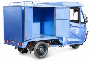 Грузовой электротрицикл Rutrike КАРГО Кабина Дуал