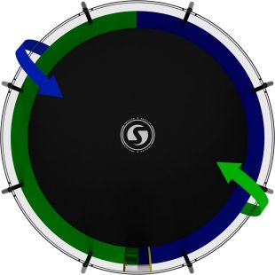 Батут Swollen Prime 12 ft