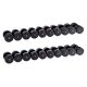 Гантельный ряд POWER (шаг 2,5 кг, 10 пар) PROFI-FIT 27,5-50 кг