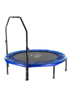 Батут для фитнеса ATLAS SPORT 122 см с ручкой на пружинах