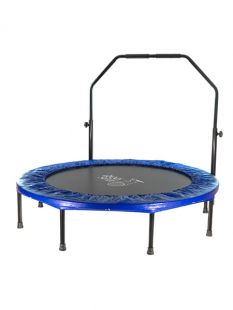 Батут для фитнеса ATLAS SPORT 122 см с ручкой на пружинах