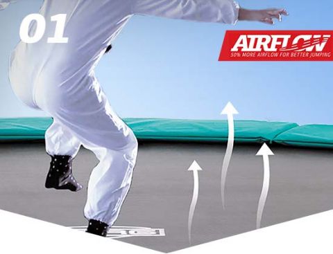 Батут BERG Ultim Champion FlatGround 410