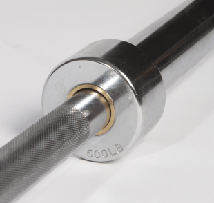 Гриф олимпийский Original Fit.Tools FT-OB-1000LBS прямой 86", до 453 кг, с упорными подшипниками