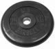 Диск обрезиненный Barbell 25 кг металлическая втулка