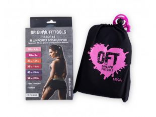 Набор из 6 мини-эспандеров Original FitTools FT-75-Nika